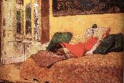 Edouard Vuillard Lucy s black oil painting